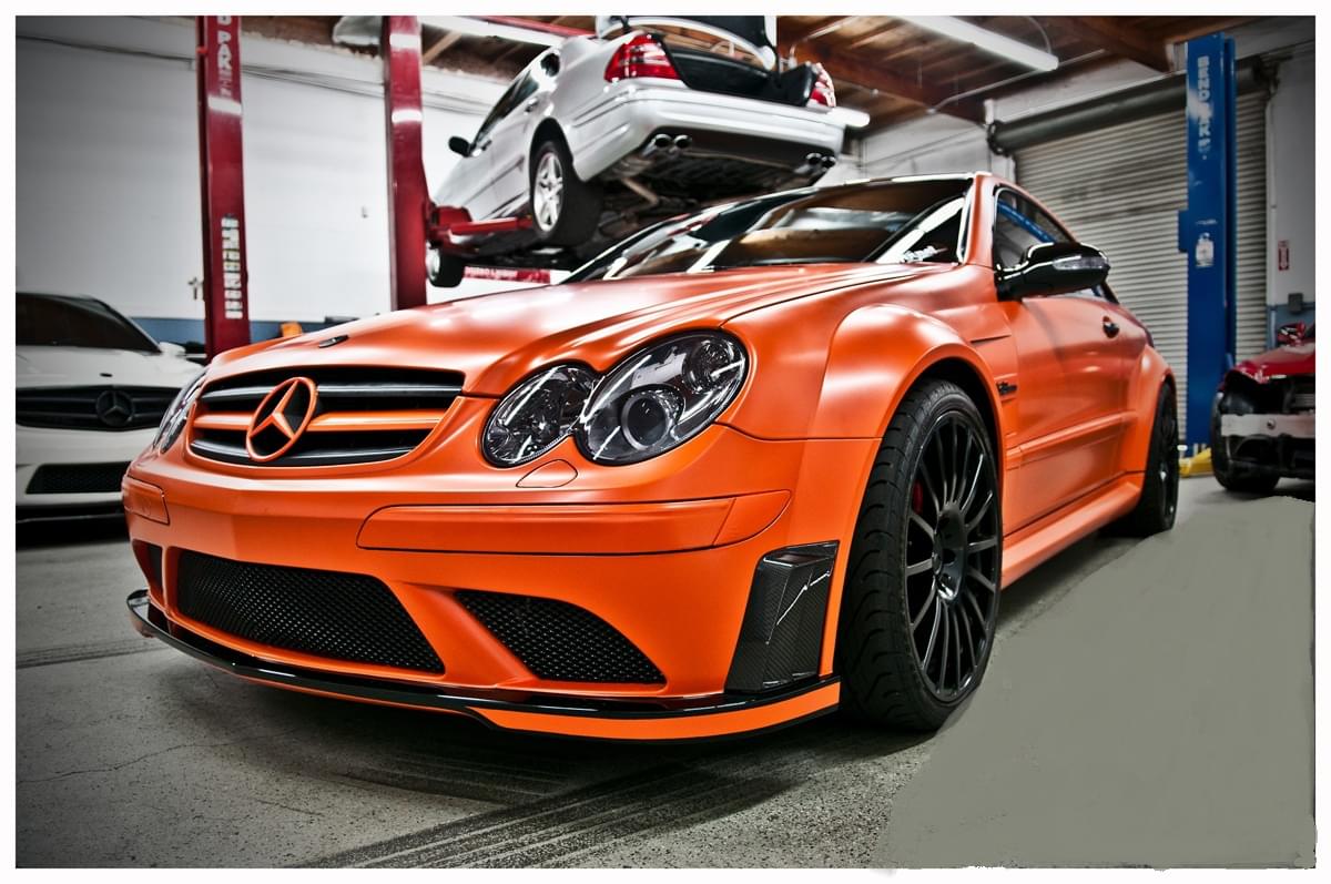 Mercedes Benz CLK W209 C63 AMG Black Series Full Body Kit Exclusive ...